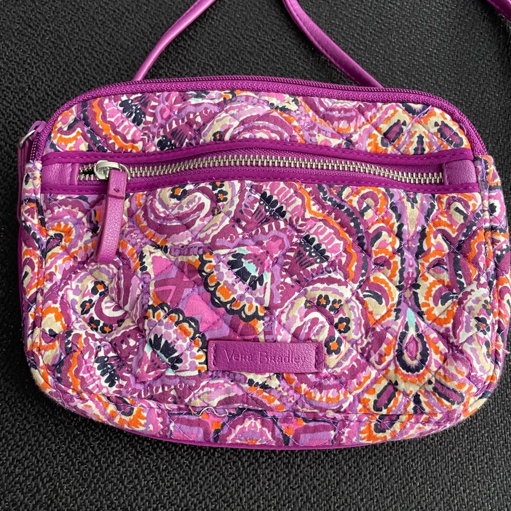 Vera Bradley Dream Tapestry quilted RFID little crossbody bag - Picture 2 of 12